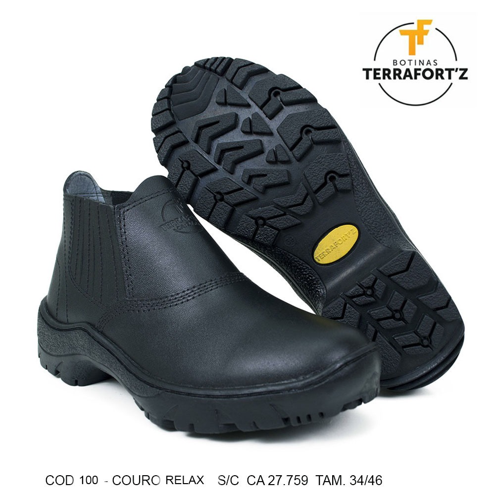 COD 100 - COURO RELAX S/C CA 27.759 / TAM. 34/46